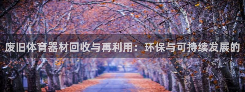 星欧娱乐官网首页：废旧体育器材回收与再利用：环保与可
